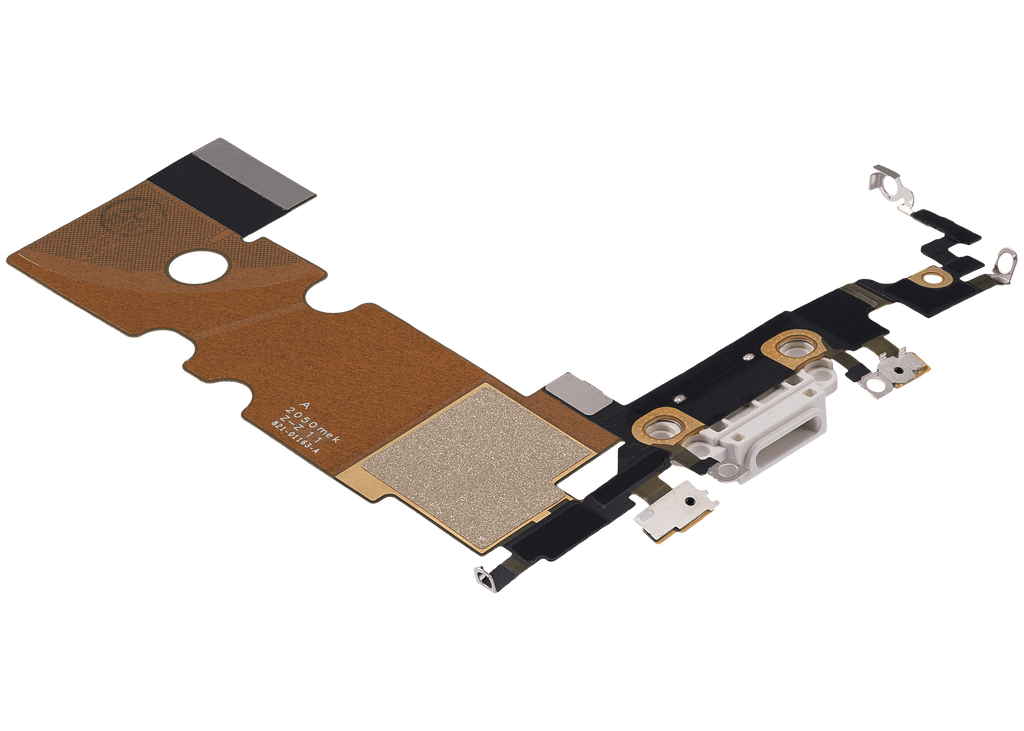 Charging Port Flex Cable for iPhone SE (2020) (Premium) (White)