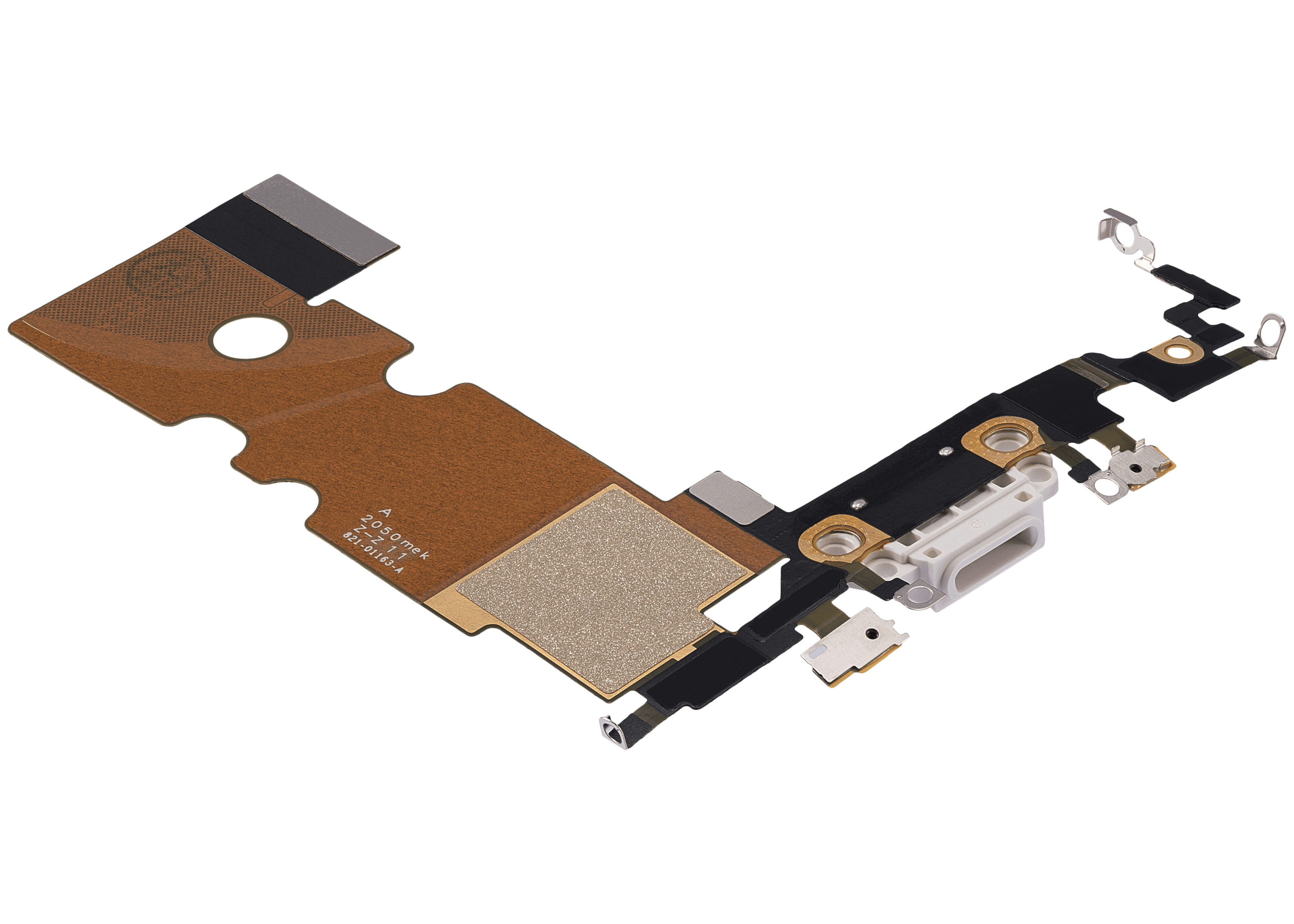 Charging Port Flex Cable for iPhone SE (2020) (Premium) (White)