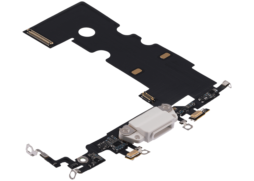 Charging Port Flex Cable for iPhone SE (2020) (Premium) (White)