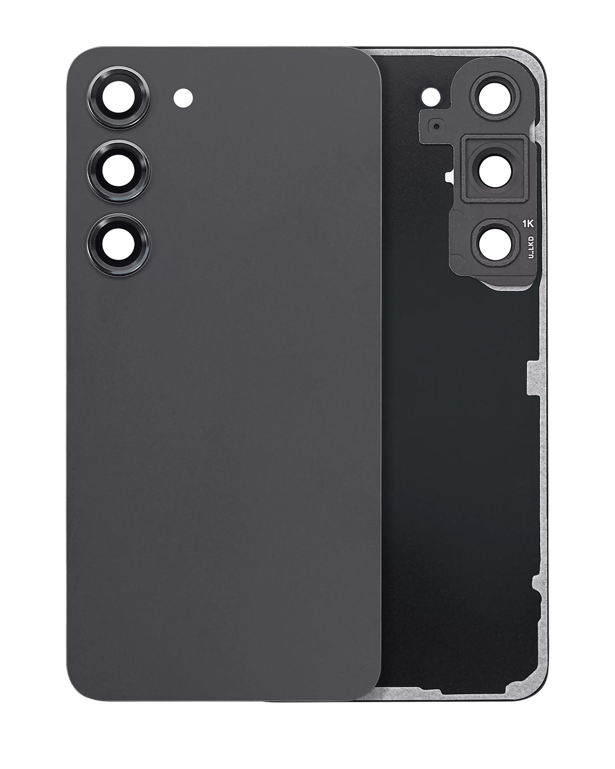 Backcover mit Kameralinse für Samsung Galaxy S23 (ohne Logo) (Aftermarket Plus)
