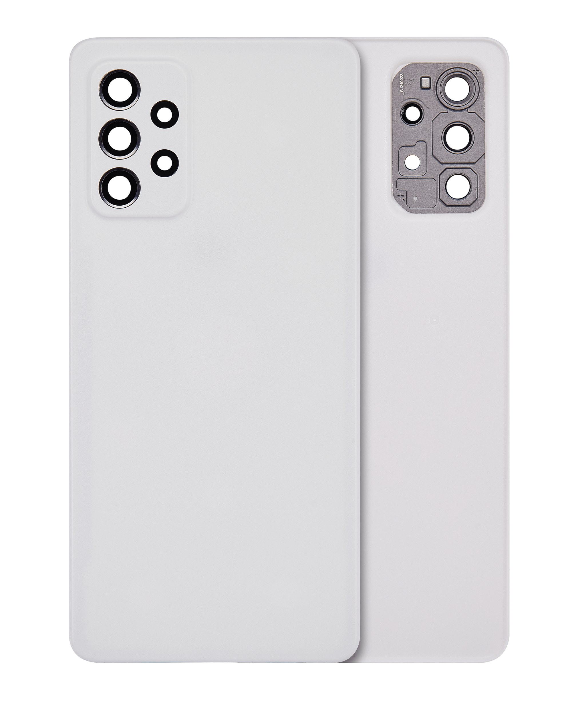 Back Cover with Camera Lens for Samsung Galaxy A72 (A725 / 2021) (Service Pack) (White)