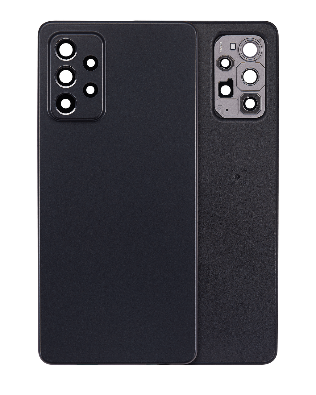 Back cover with camera lens for Samsung Galaxy A72 (A725 / 2021) – Service Pack – Black