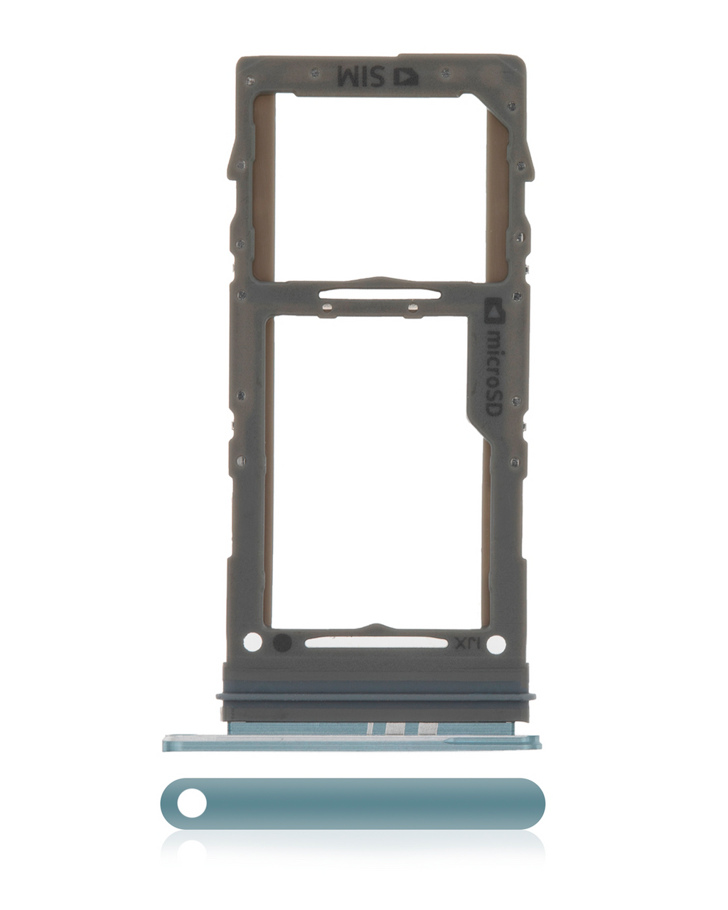Single SIM Card Tray for Samsung Galaxy S20 / S20 Plus / S20 Ultra 5G (Cloud Blue)