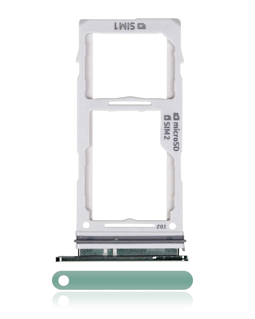 Dual SIM Card Tray for Samsung Galaxy S10 / S10 Plus / S10E (Prism Green)