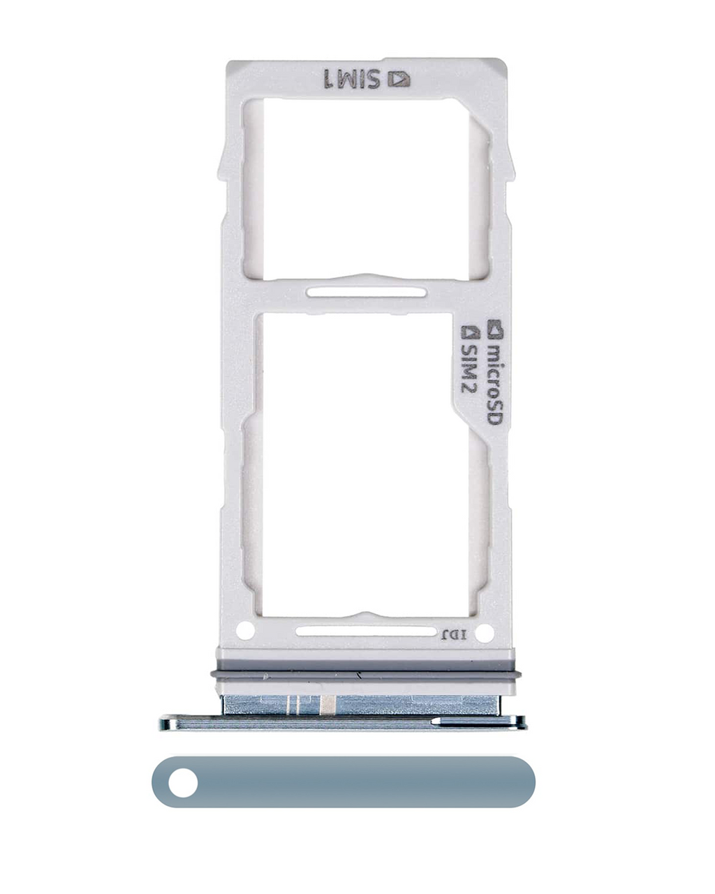 Dual-SIM-Kartenfach für Samsung Galaxy S10 / S10 Plus / S10E (Prism Blue)