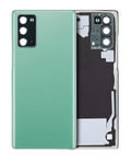 Backcover mit Kamera für Samsung Galaxy Note 20 (Ohne Logo) Mystic Green+