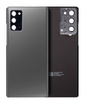 Backcover mit Kameralinse für Samsung Galaxy Note 20 5G Grau ohne Logo Premium