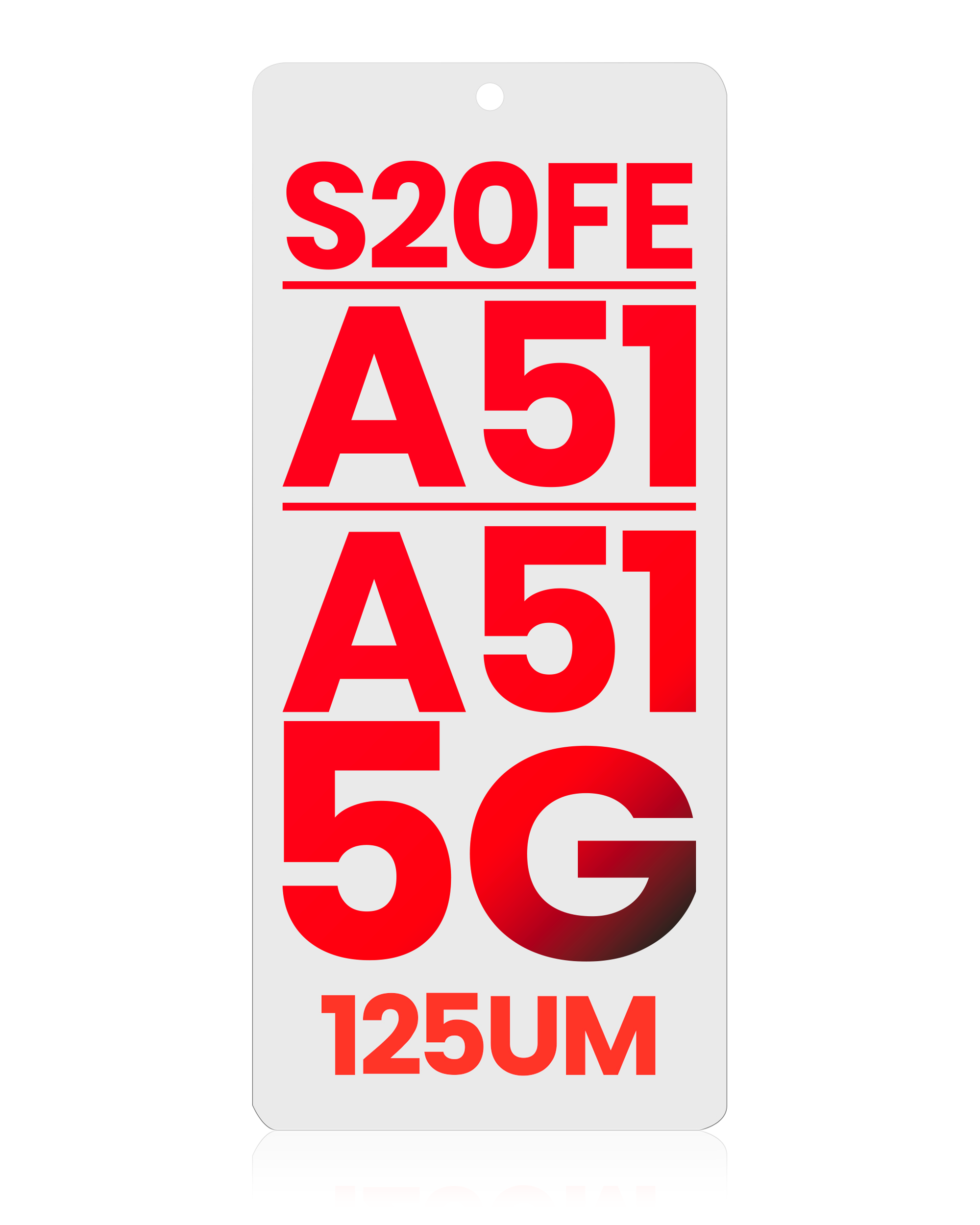 OCA für Samsung Galaxy S20 FE / A51 / A51 5G (10er-Pack)