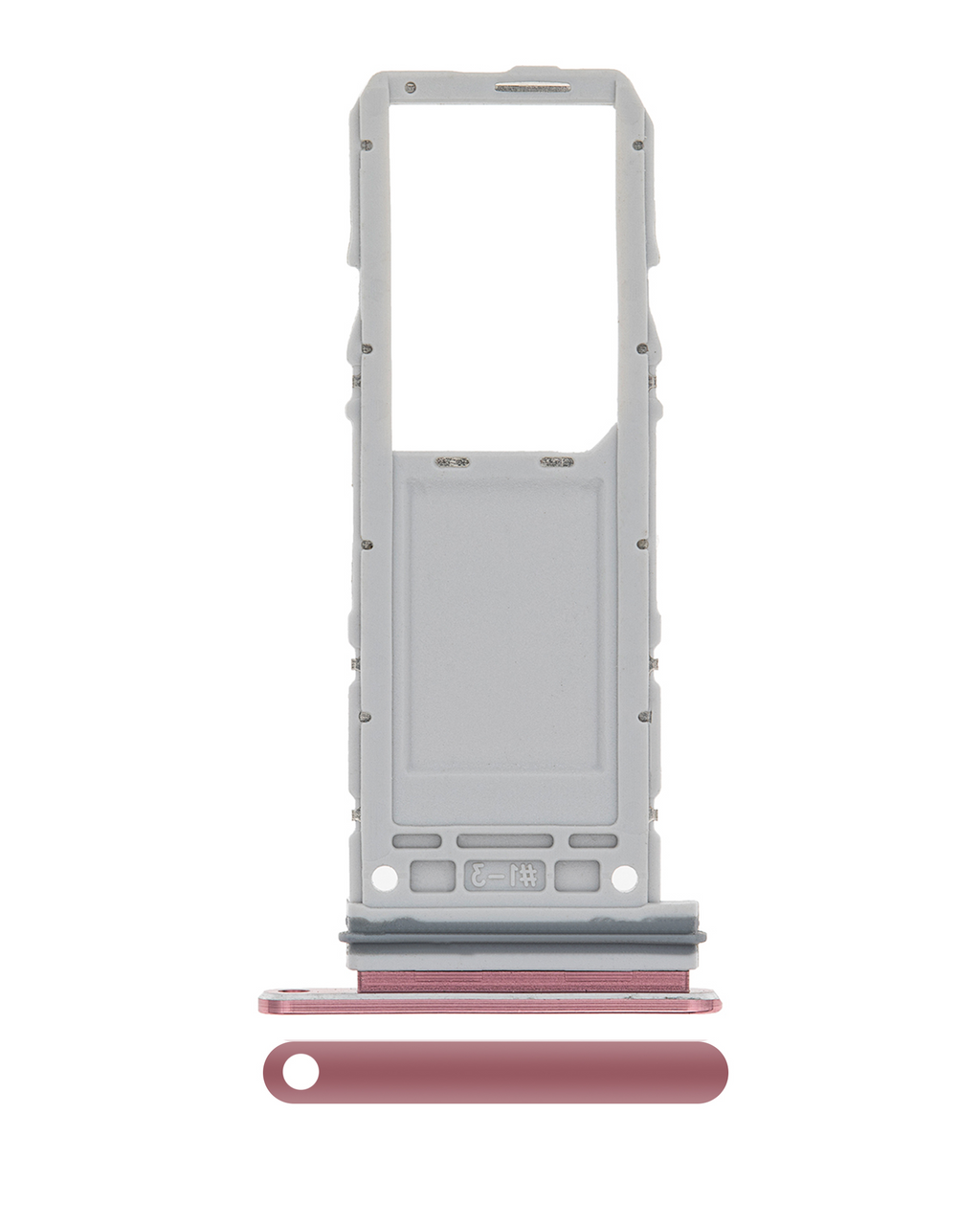 Single-SIM-Kartenfach für Samsung Galaxy Note 10 (Aura Pink)