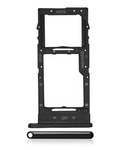Single SIM Card Holder for Samsung Galaxy A51 5G (A516 / 2020) (Prism Cube Black)