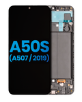 LCD-Komplettbaugruppe mit Rahmen für Samsung Galaxy A50s (Incell) Alle Farben