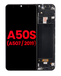 OLED-Display mit Rahmen Samsung A50s (Aftermarket Plus)