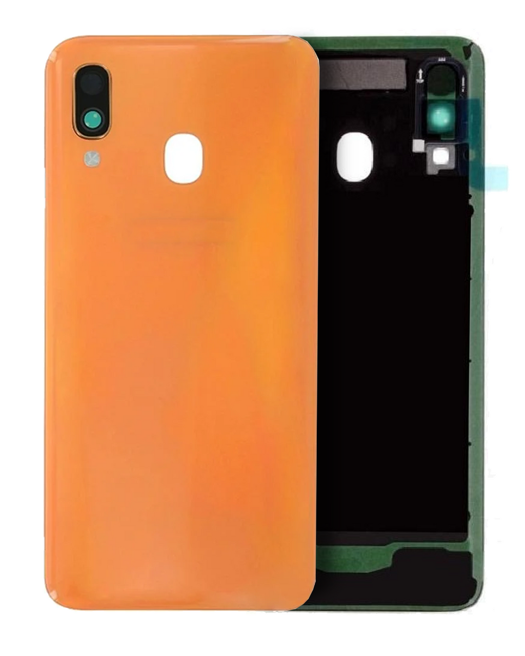 Back cover with camera lens for Samsung Galaxy A40 (A405/2019) (Service Pack) Orange
