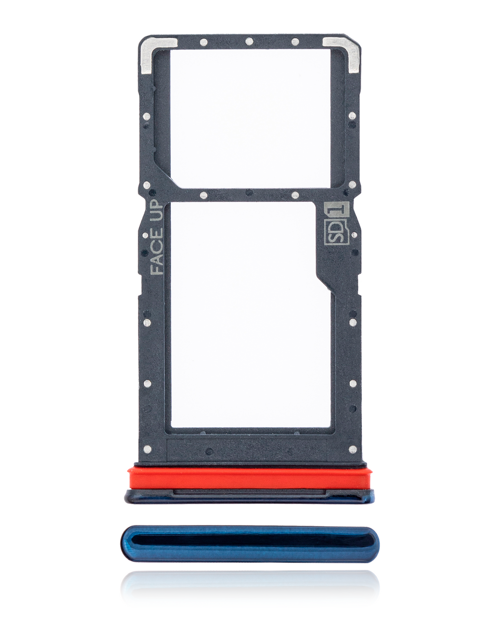 Single SIM Card Tray for Motorola Moto G8 Power (XT2041-1 / XT2041-3 / 2020) (Capri Blue)