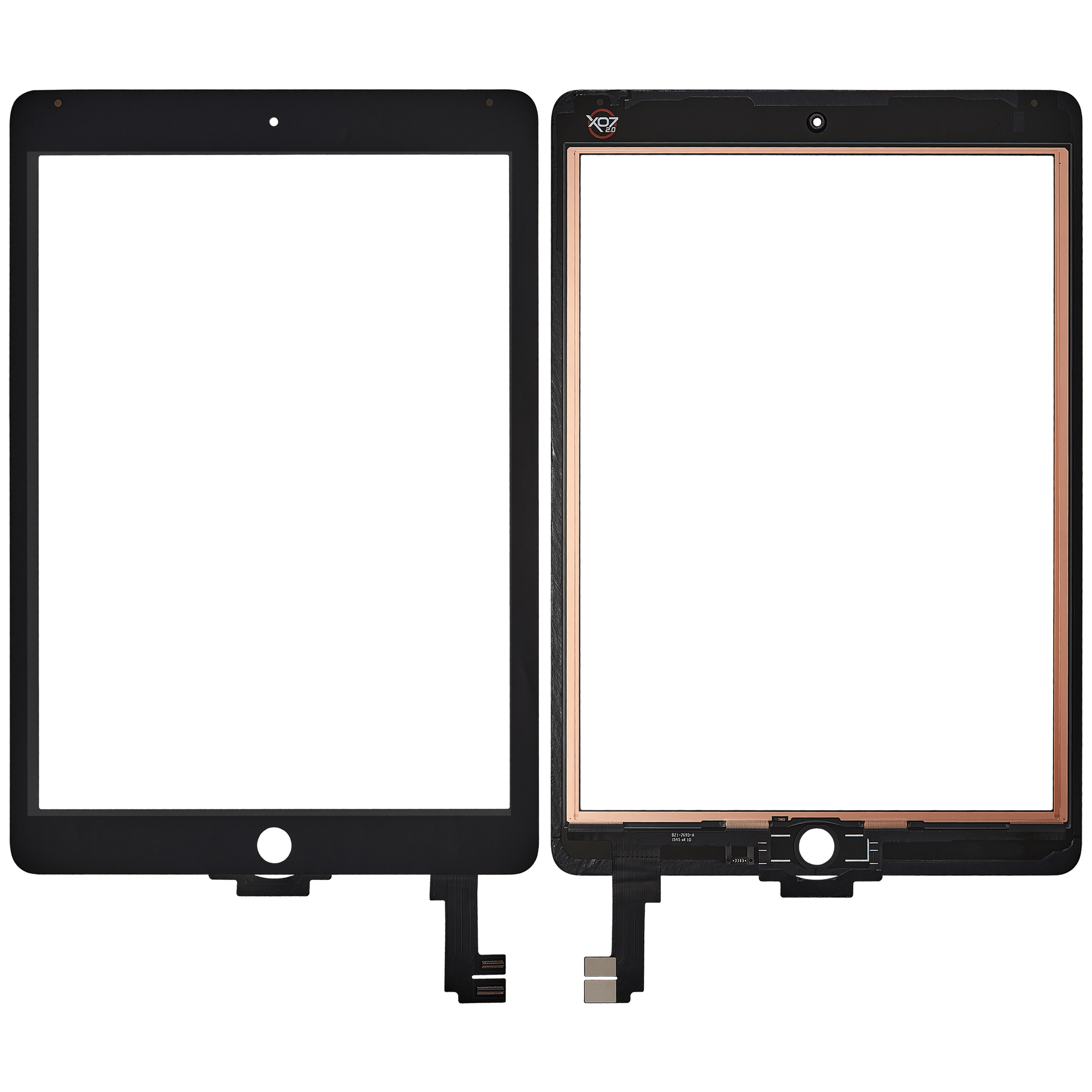 Digitizer für iPad Air 2 Schwarz – Aftermarket Pro (Glastrennung erforderlich)