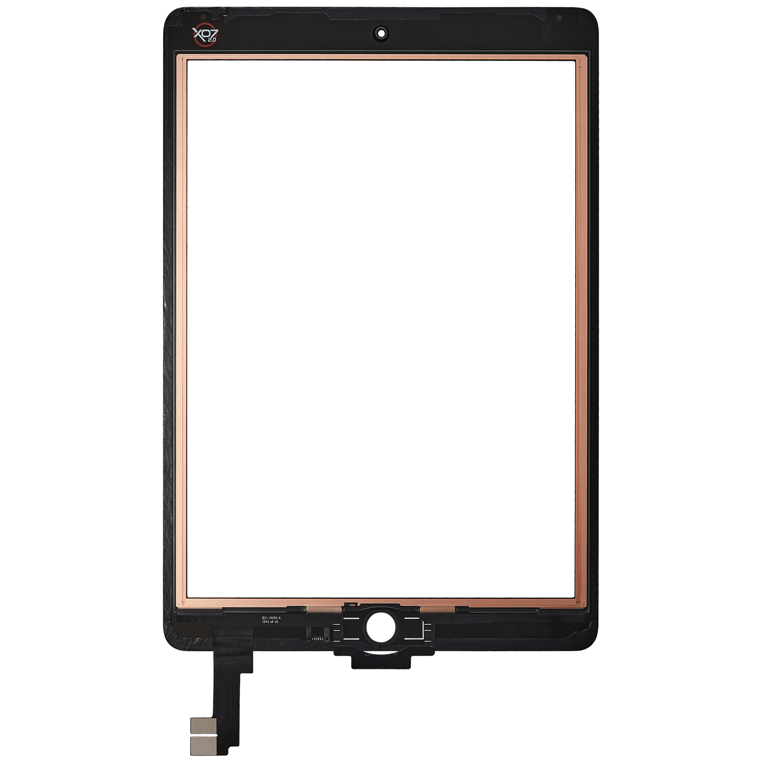 Digitizer für iPad Air 2 Schwarz – Aftermarket Pro (Glastrennung erforderlich)