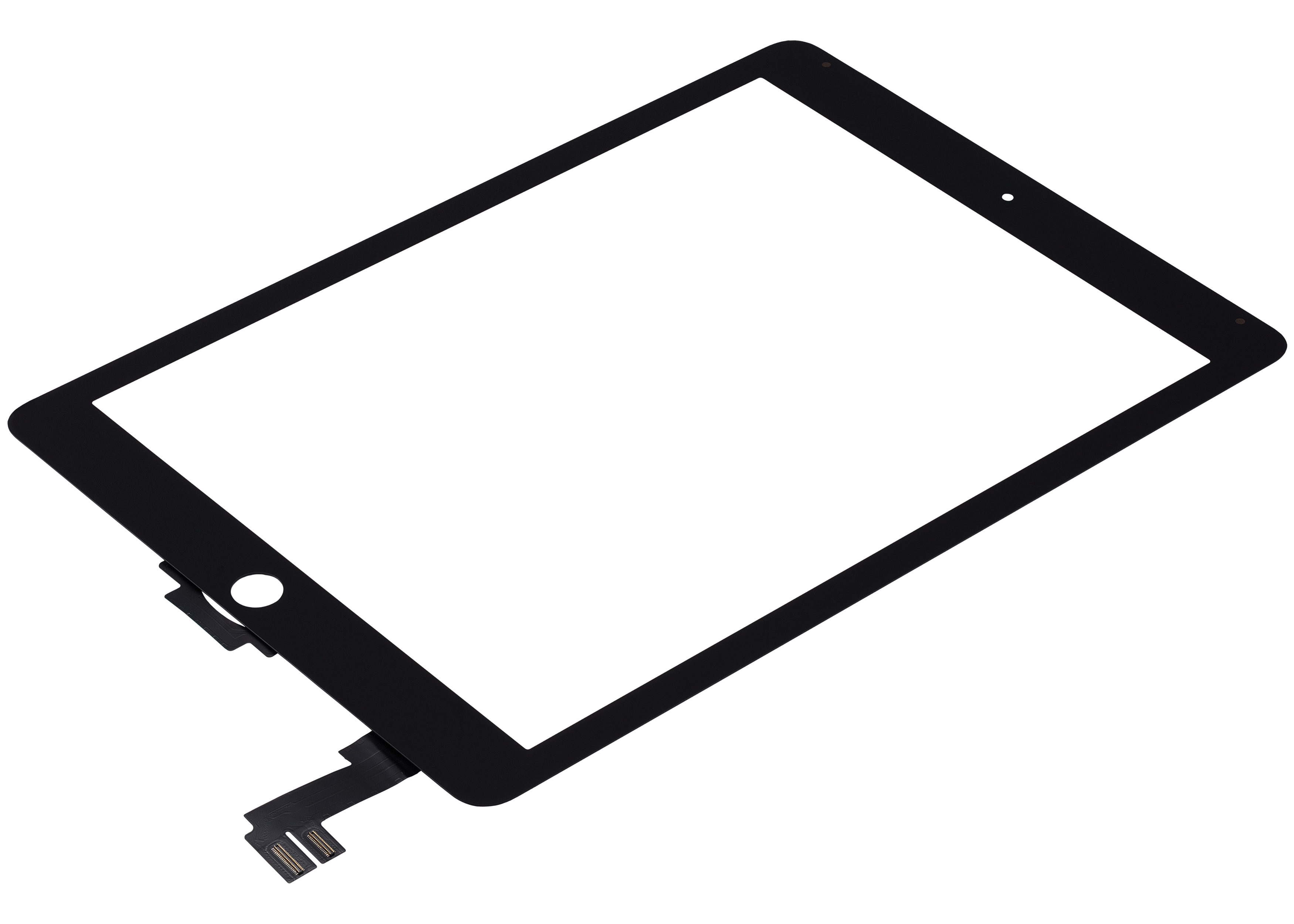 Digitizer für iPad Air 2 Schwarz – Aftermarket Pro (Glastrennung erforderlich)