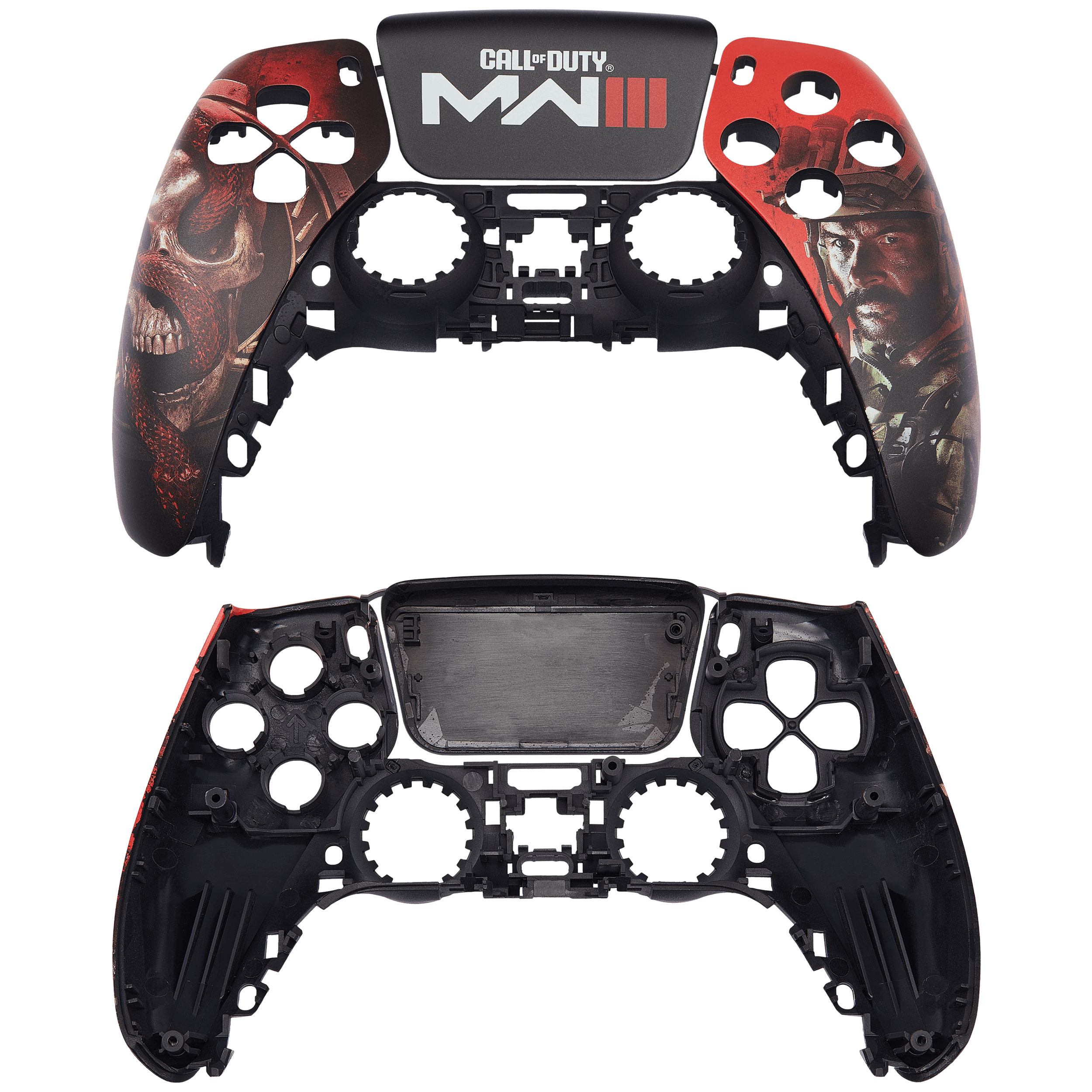 Top Faceplate for PlayStation 5 (Call of Duty 3 / Red)