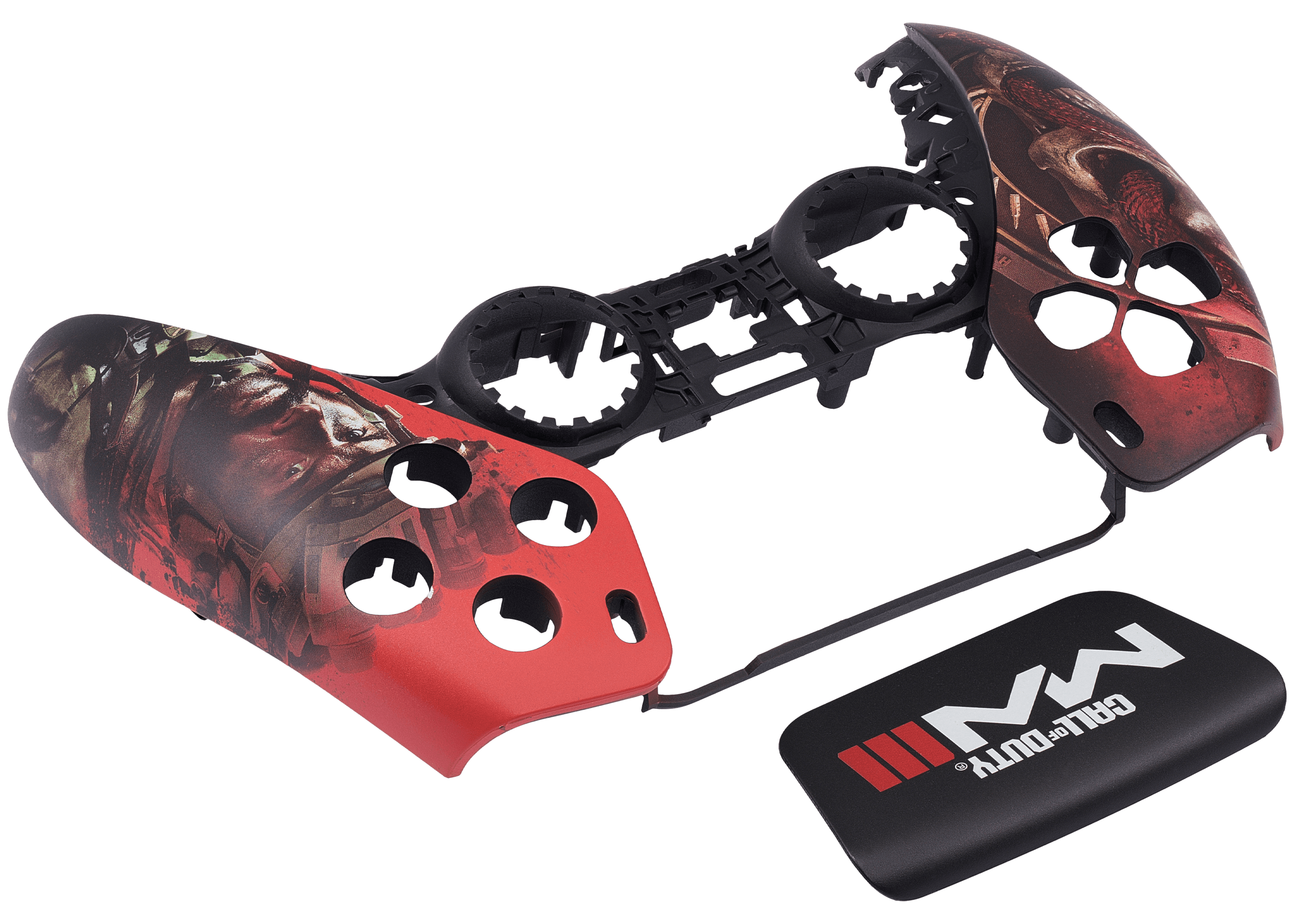 Top Faceplate for PlayStation 5 (Call of Duty 3 / Red)