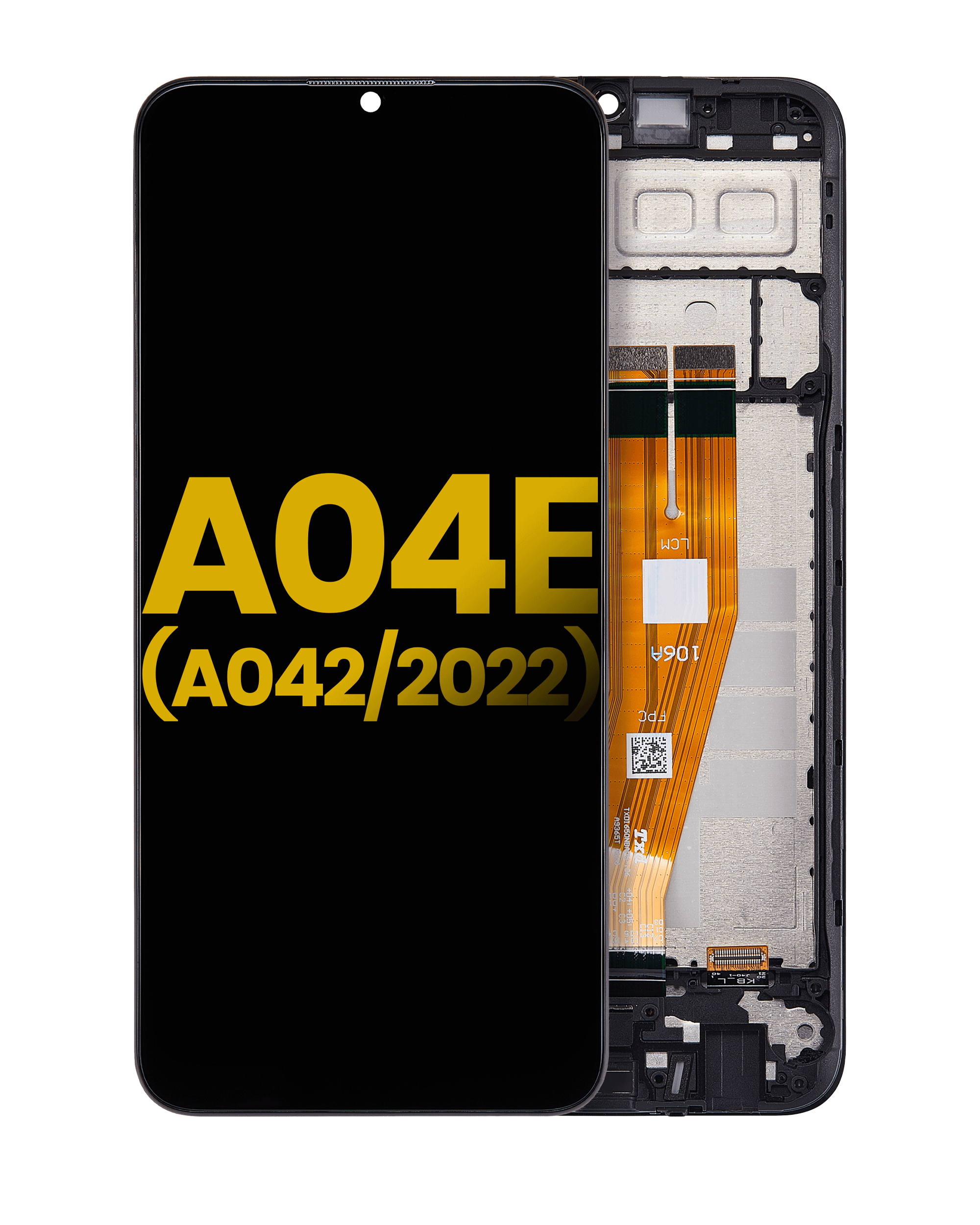 LCD Display with Frame for Samsung Galaxy A04E (A042 / 2022) (Refurbished) (All Colors)