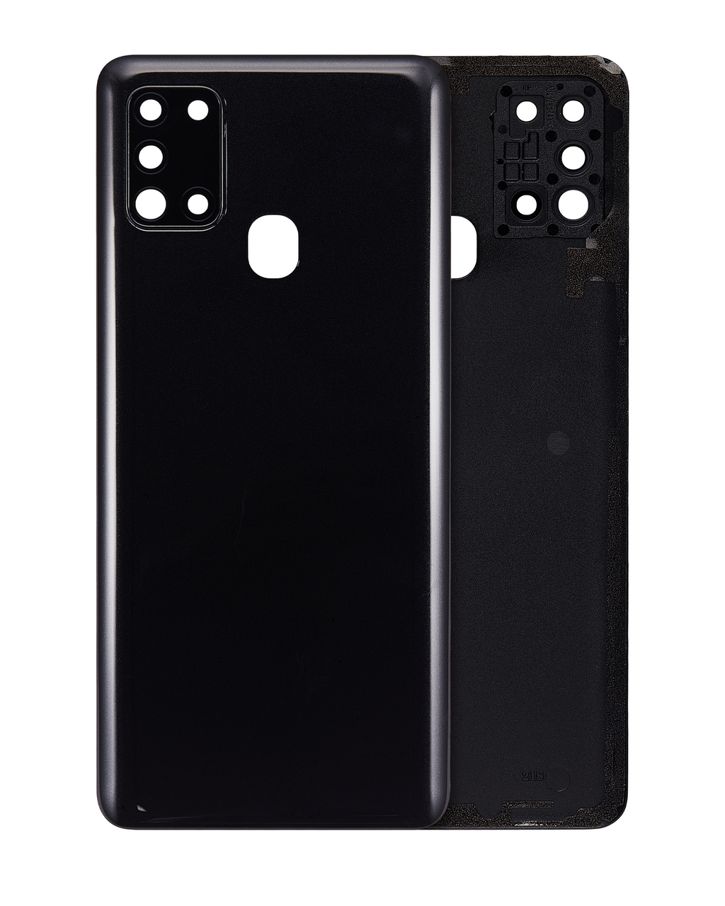 Back cover with camera lens for Samsung Galaxy A21s (A217 / 2020) (Service Pack) (Black)
