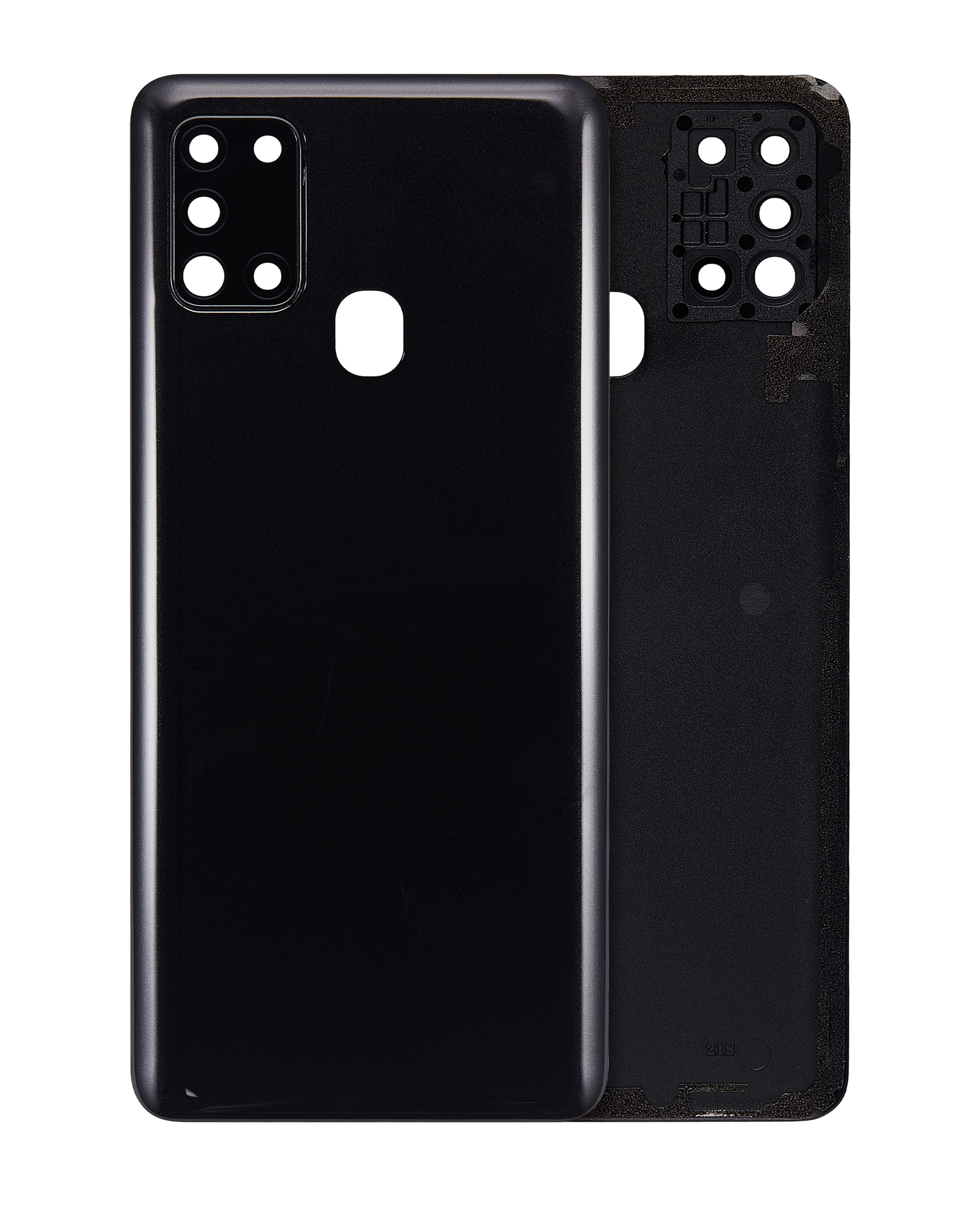Back cover with camera lens for Samsung Galaxy A21s (A217 / 2020) (Service Pack) (Black)