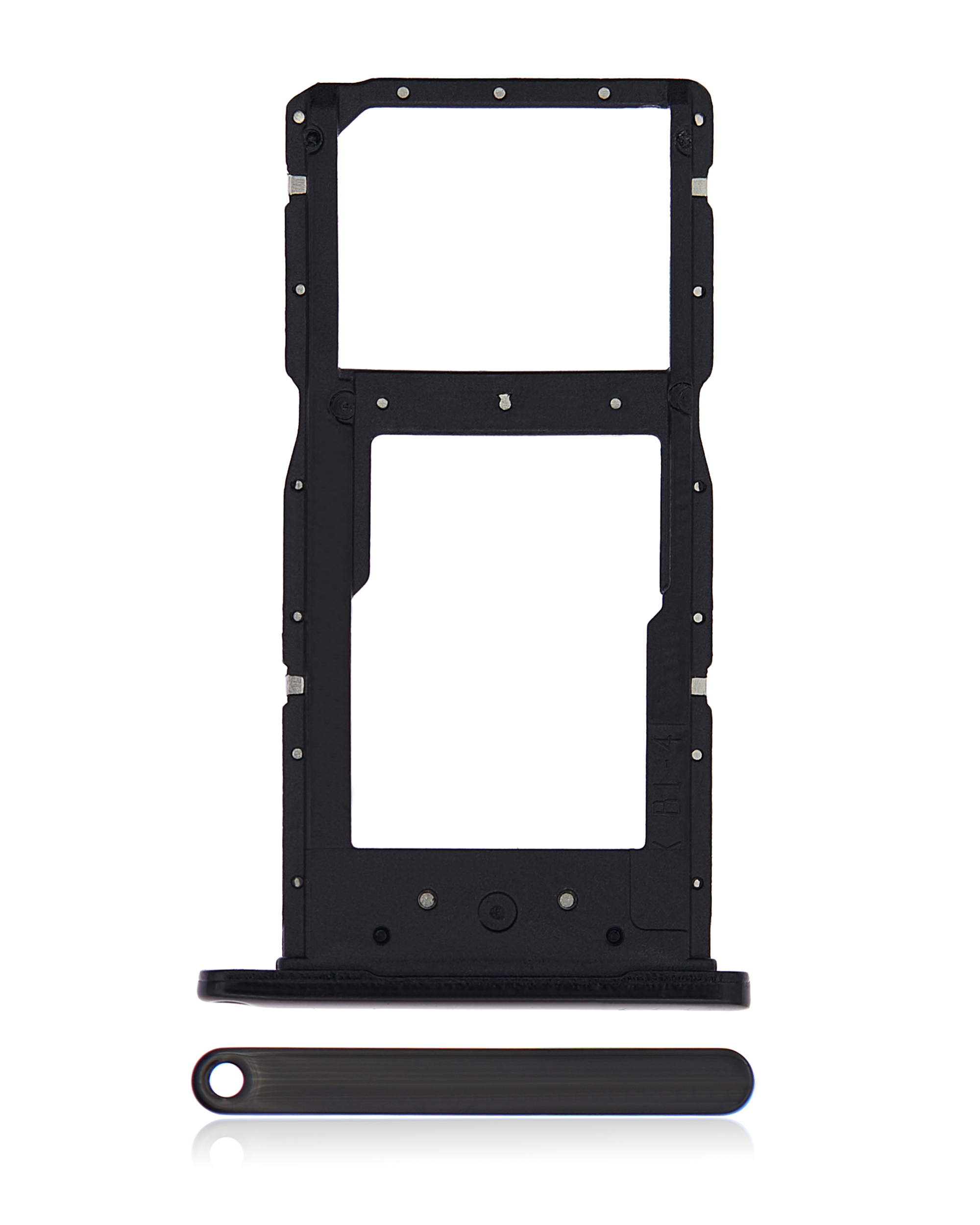SIM-Kartenfach für Huawei P Smart / P Smart Plus 2019 (Midnight Schwarz)