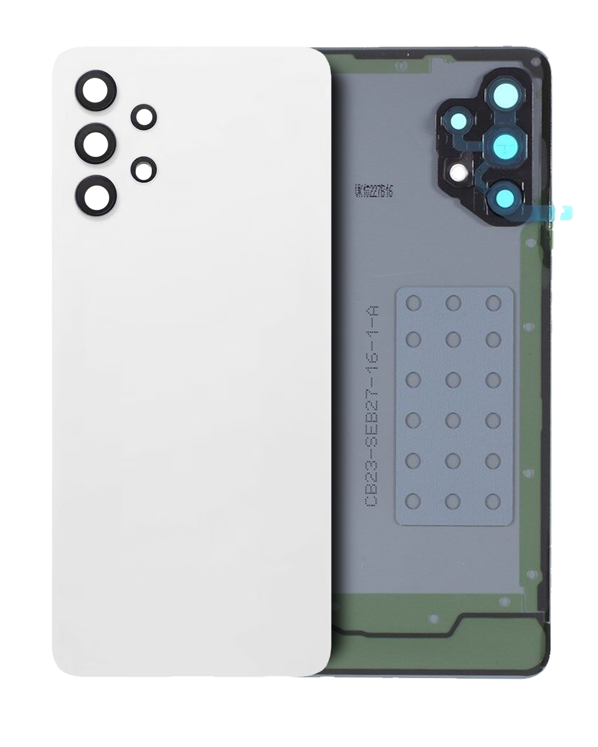 Back cover with camera lens for Samsung Galaxy A32 4G (A325 / 2021) (Service Pack) (Awesome White)