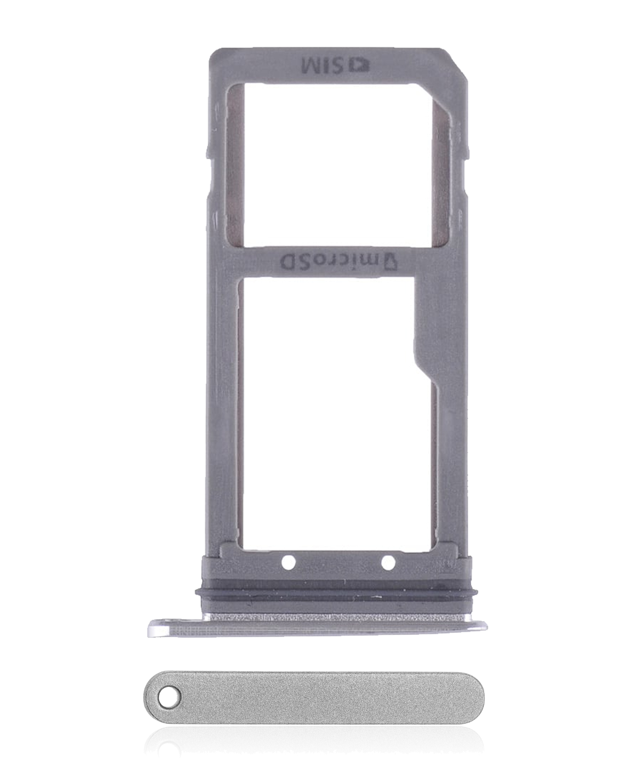 Einzelner SIM-Karten-Tray für Samsung Galaxy S7 (Silber)