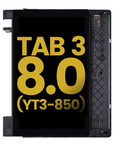 LCD-Display mit Rahmen für Lenovo Yoga Tab 3 (HD) (Schwarz) (Refurbished)