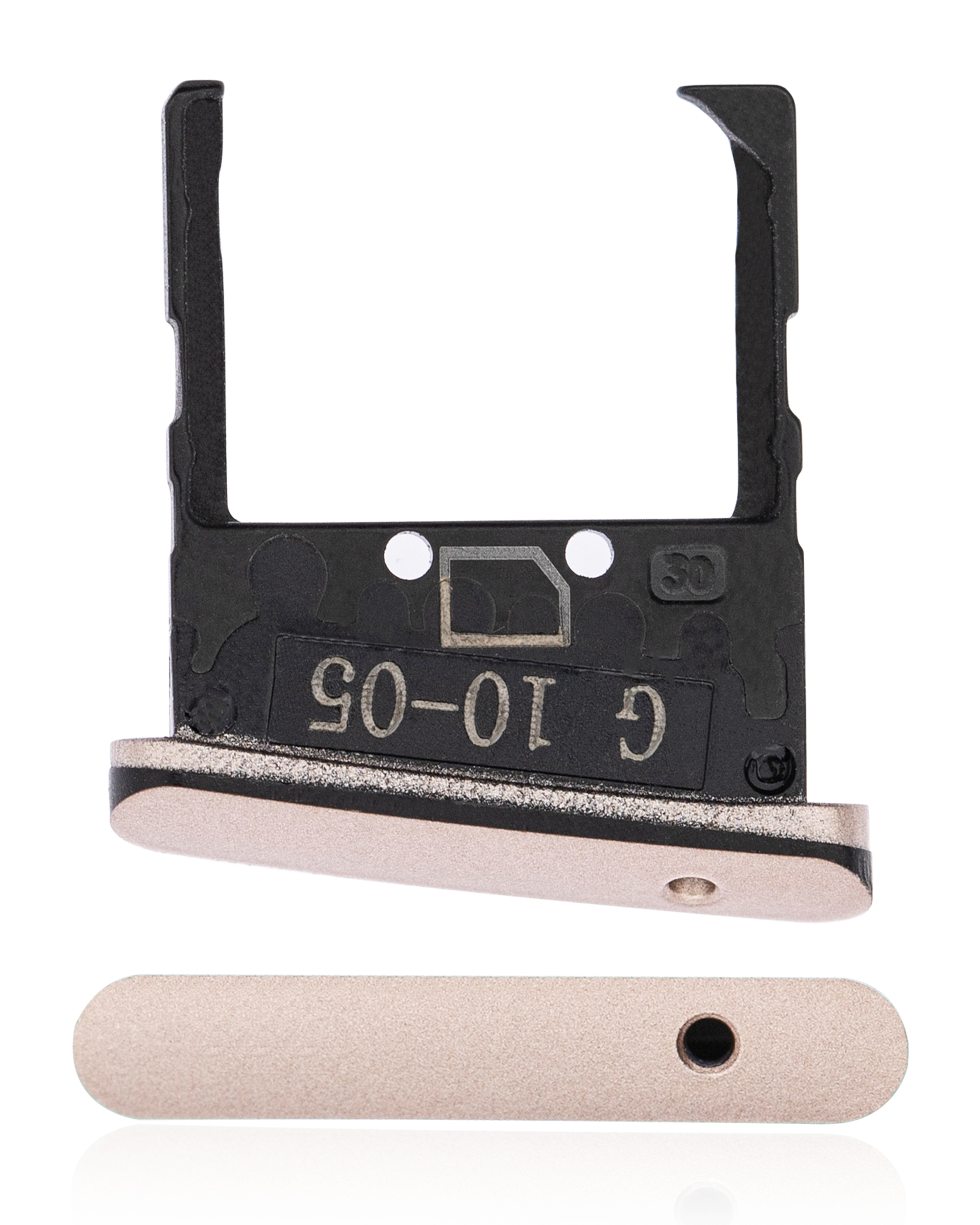 Single SIM Card Tray for Motorola Razr 5G (XT2071 / 2020) - Blush Gold