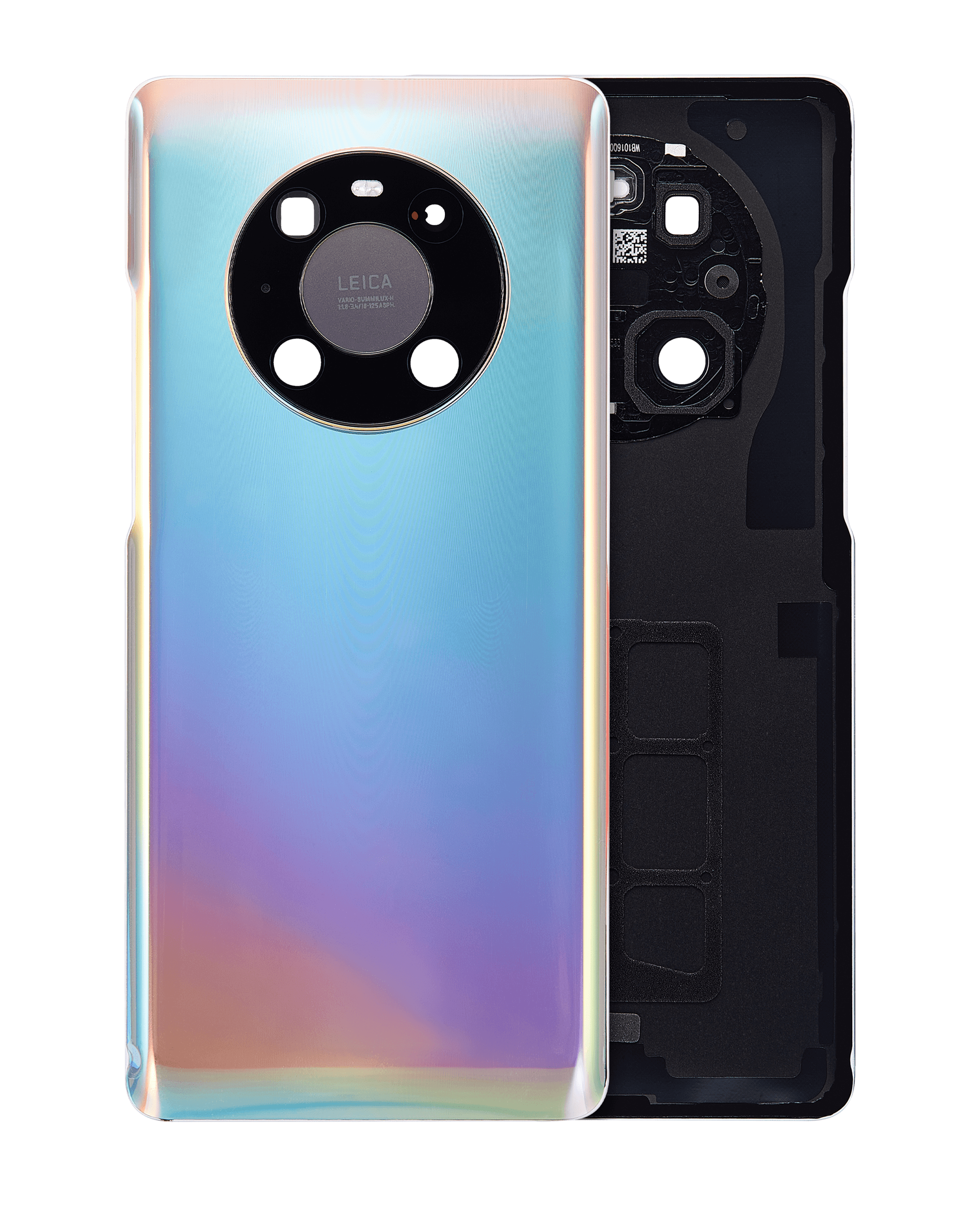Back cover with camera lens for Huawei Mate 40 Pro (Mystic Silver)