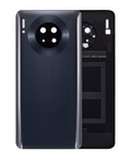 Glas-Backcover mit Kameralinse für Huawei Mate 30 (Schwarz)