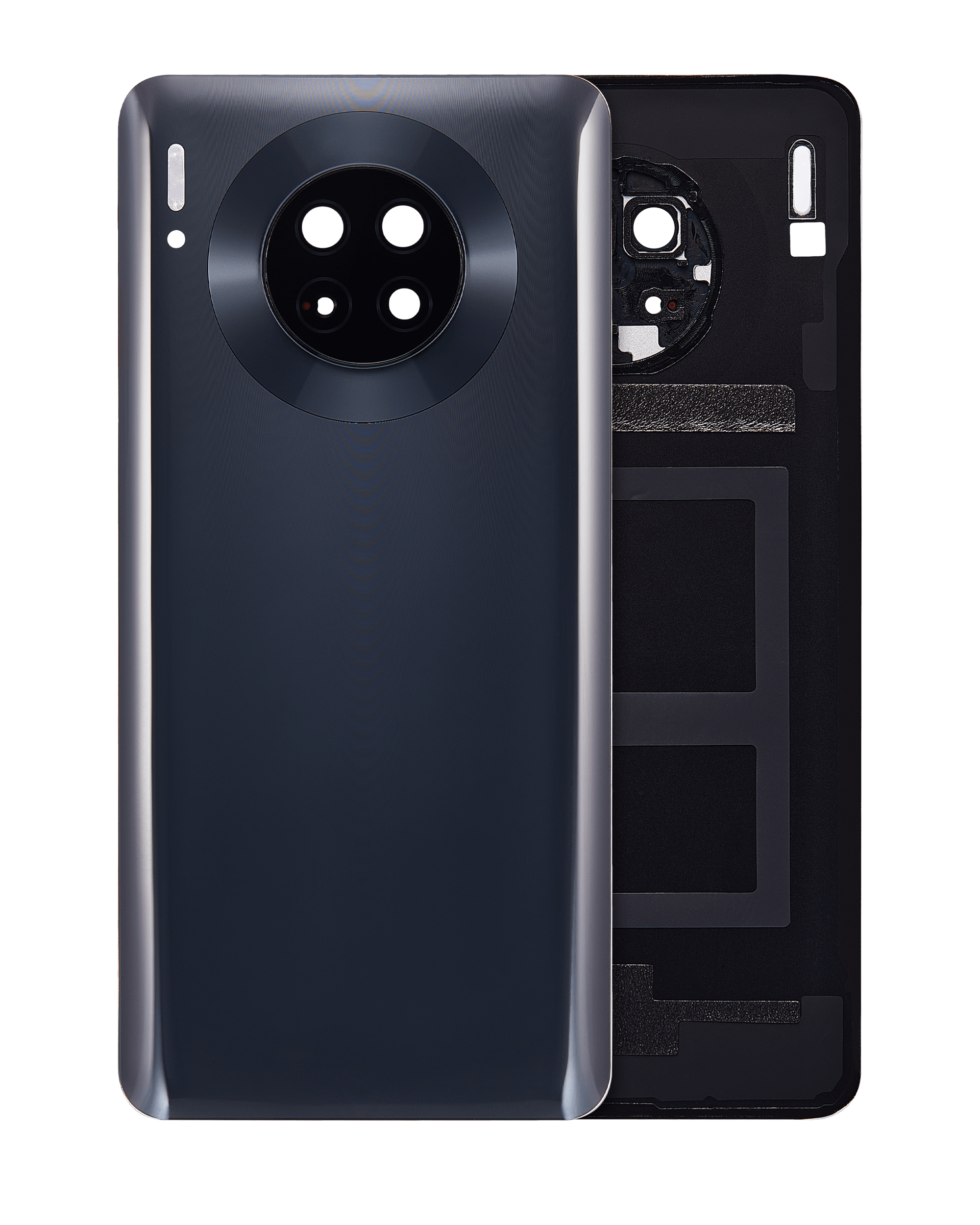 Glass back cover with camera lens for Huawei Mate 30 (Black)