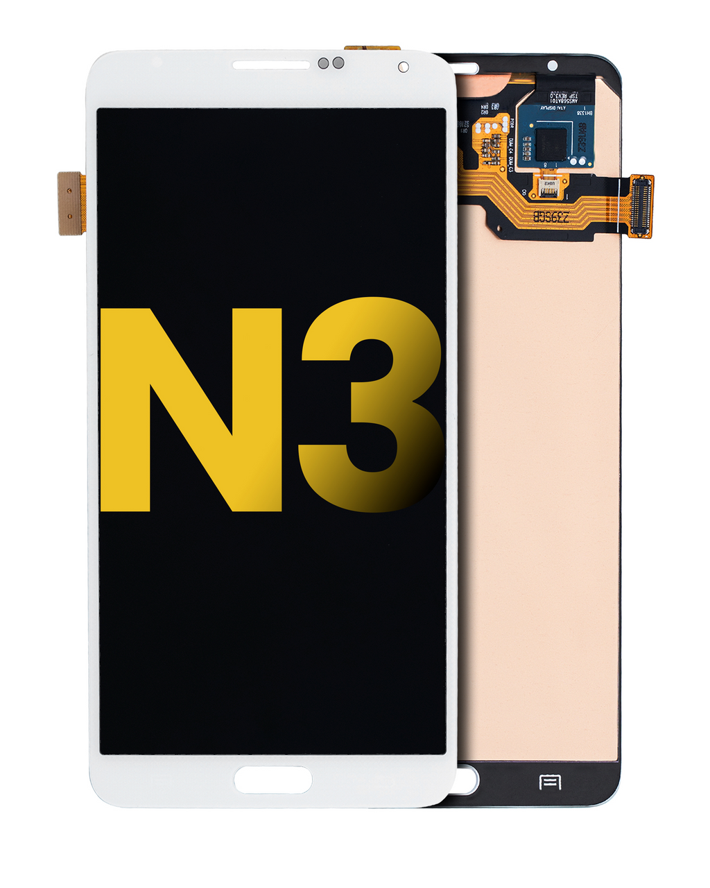 OLED-Display ohne Rahmen Samsung Galaxy Note 3 Weiß Refurbished