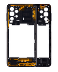 Midframe/Rahmen für Samsung Galaxy A32 5G (A326 / 2021) - Awesome Black