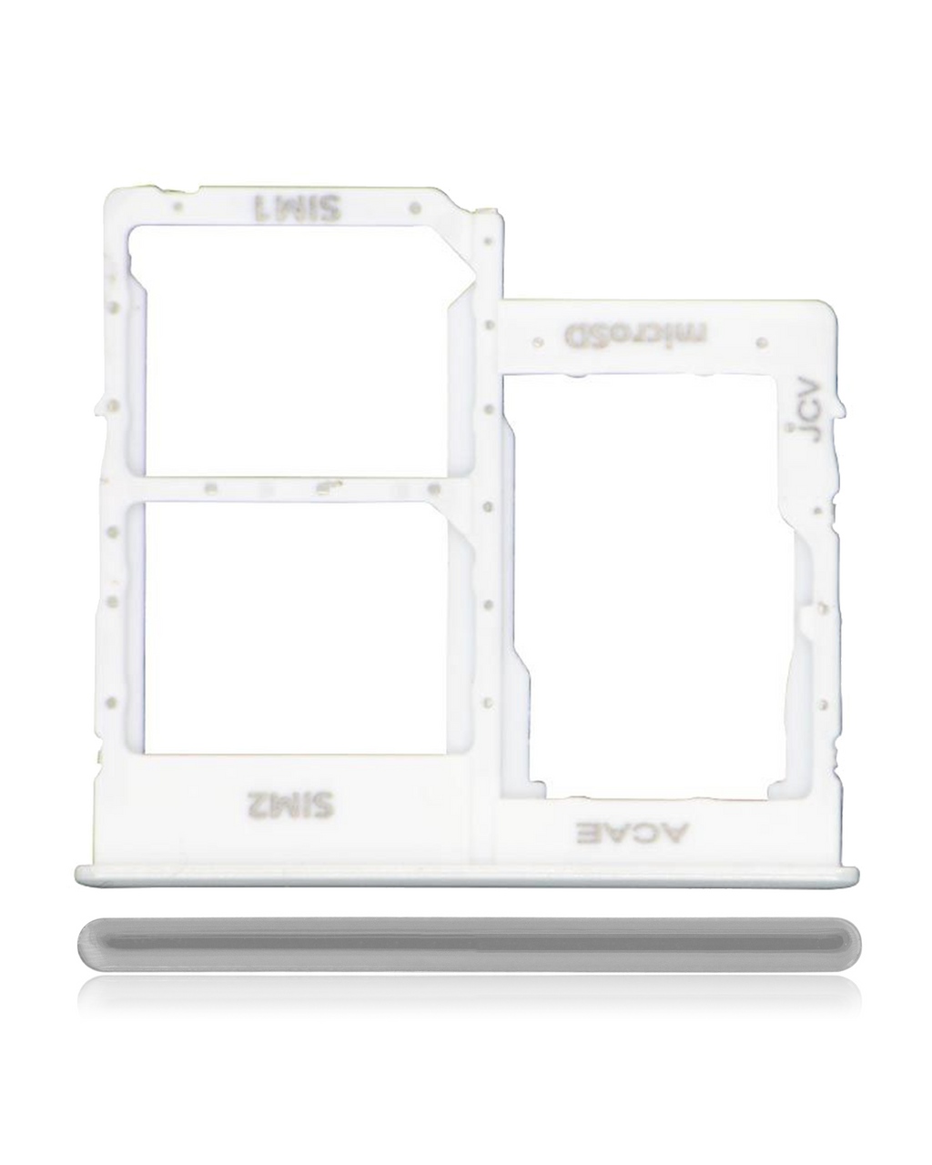 Dual SIM Card Tray for Samsung Galaxy A31 (A315 / 2020) (Prism Crush White)