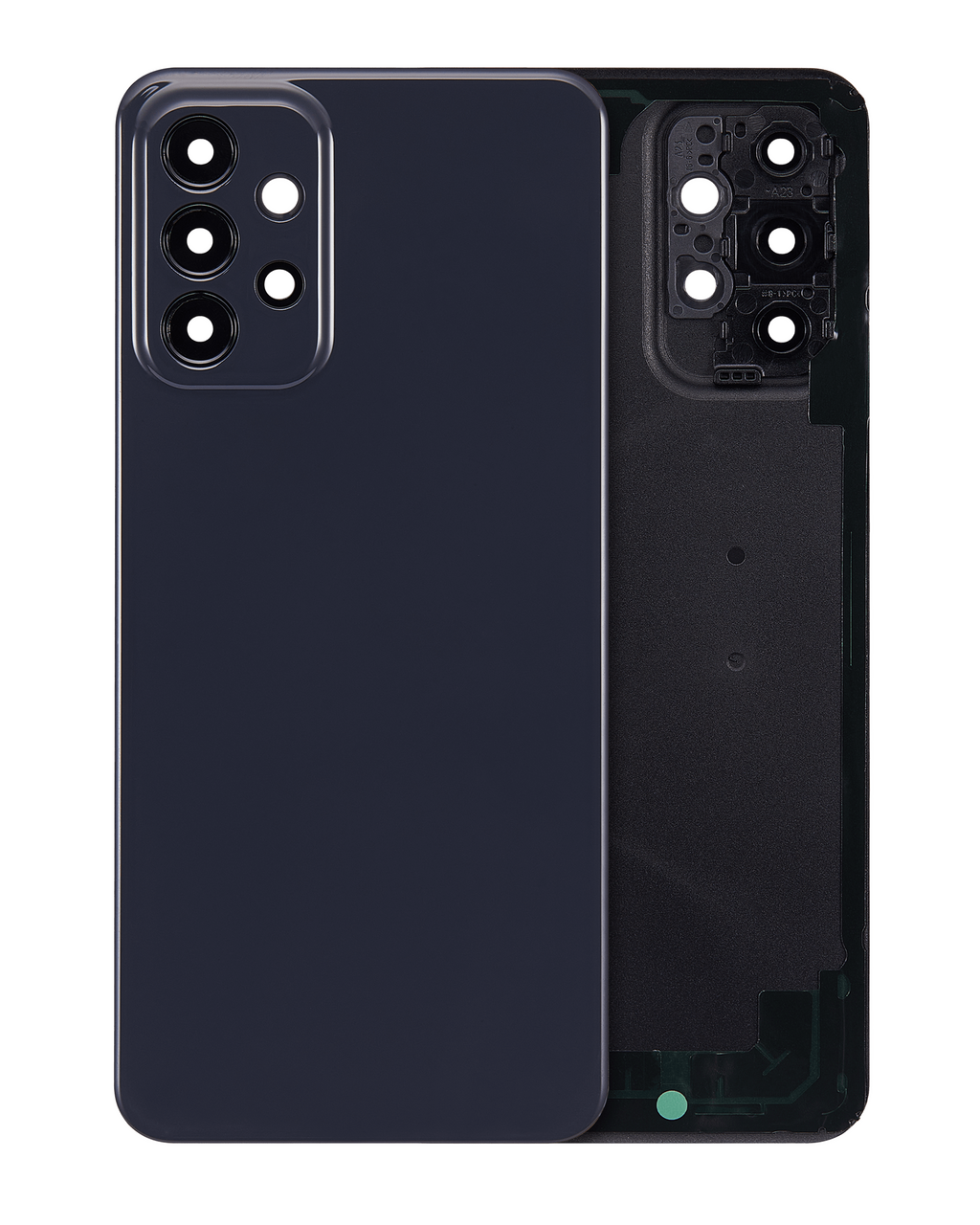 Back Cover for Samsung Galaxy A23 (A235 / 2022) (Aftermarket Plus) (Black)