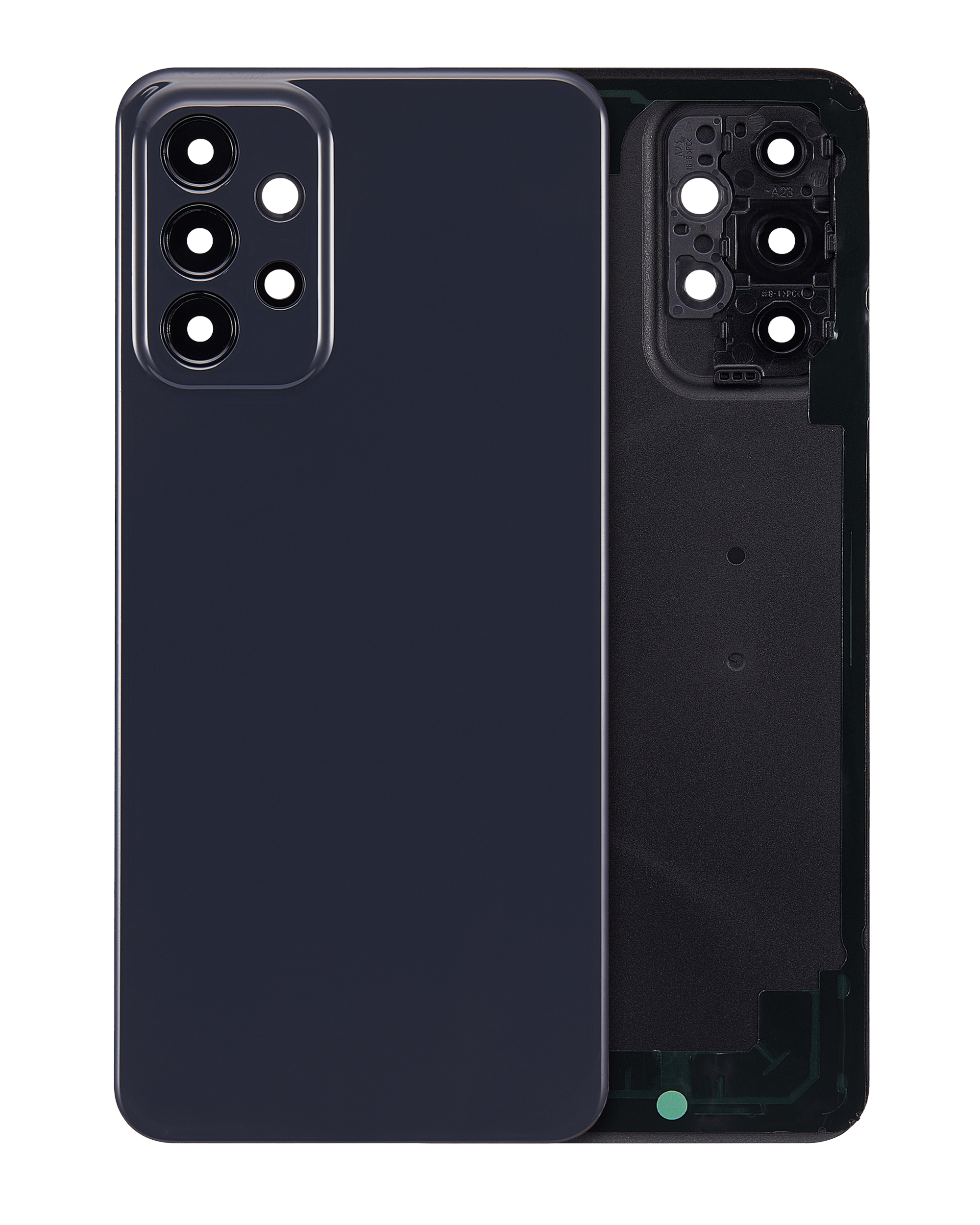 Back Cover for Samsung Galaxy A23 (A235 / 2022) (Aftermarket Plus) (Black)