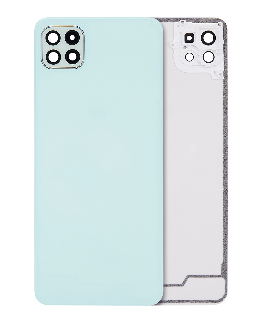 Back Cover Glass with Camera Lenses for Samsung Galaxy A22 5G (A226 / 2021) Aftermarket Plus Mint