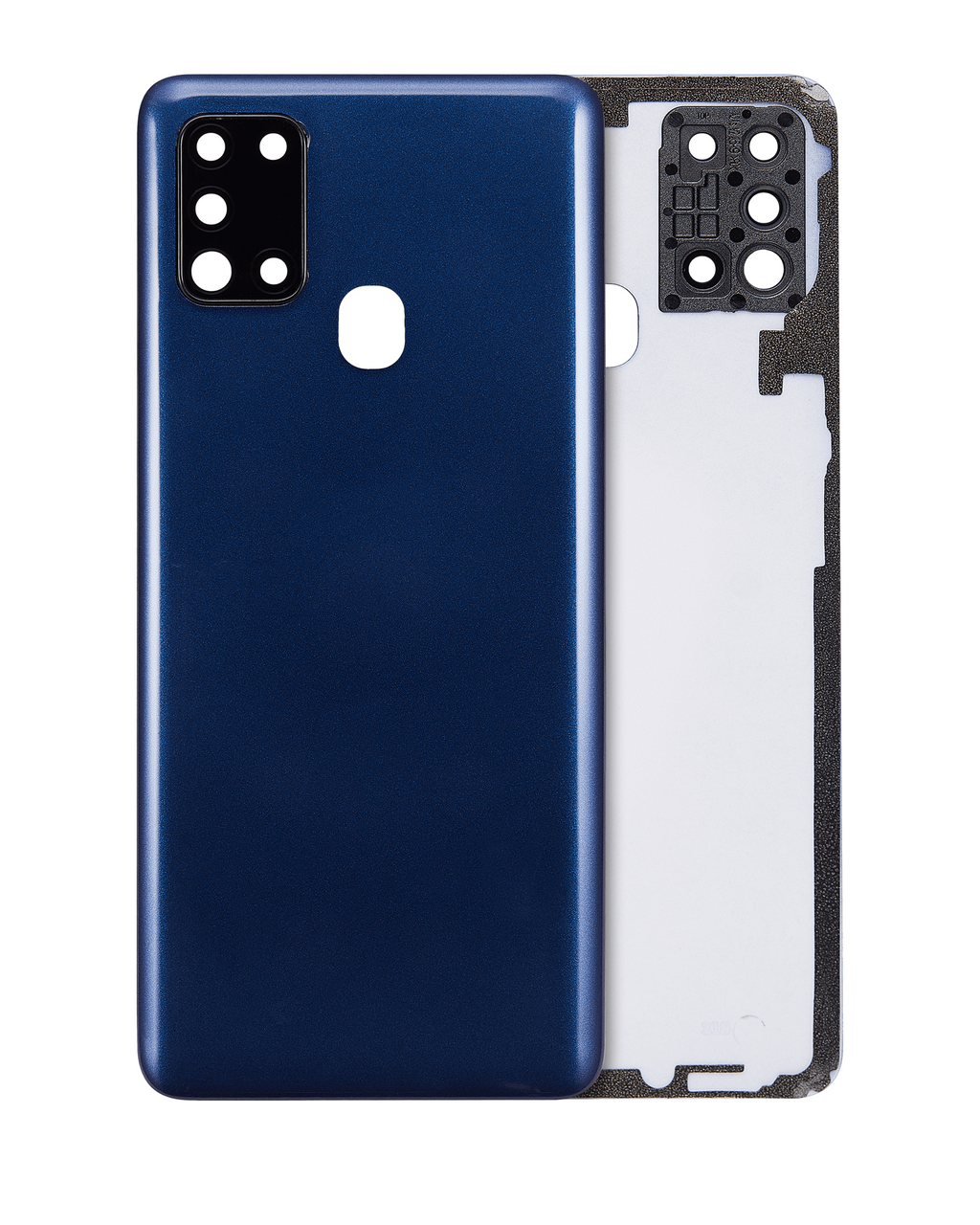 Back Cover with Camera Lens for Samsung Galaxy A21S (A217 / 2020) (Aftermarket Plus) (Blue)