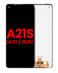 LCD-Display ohne Rahmen für Samsung Galaxy A21s A217 Aftermarket Plus