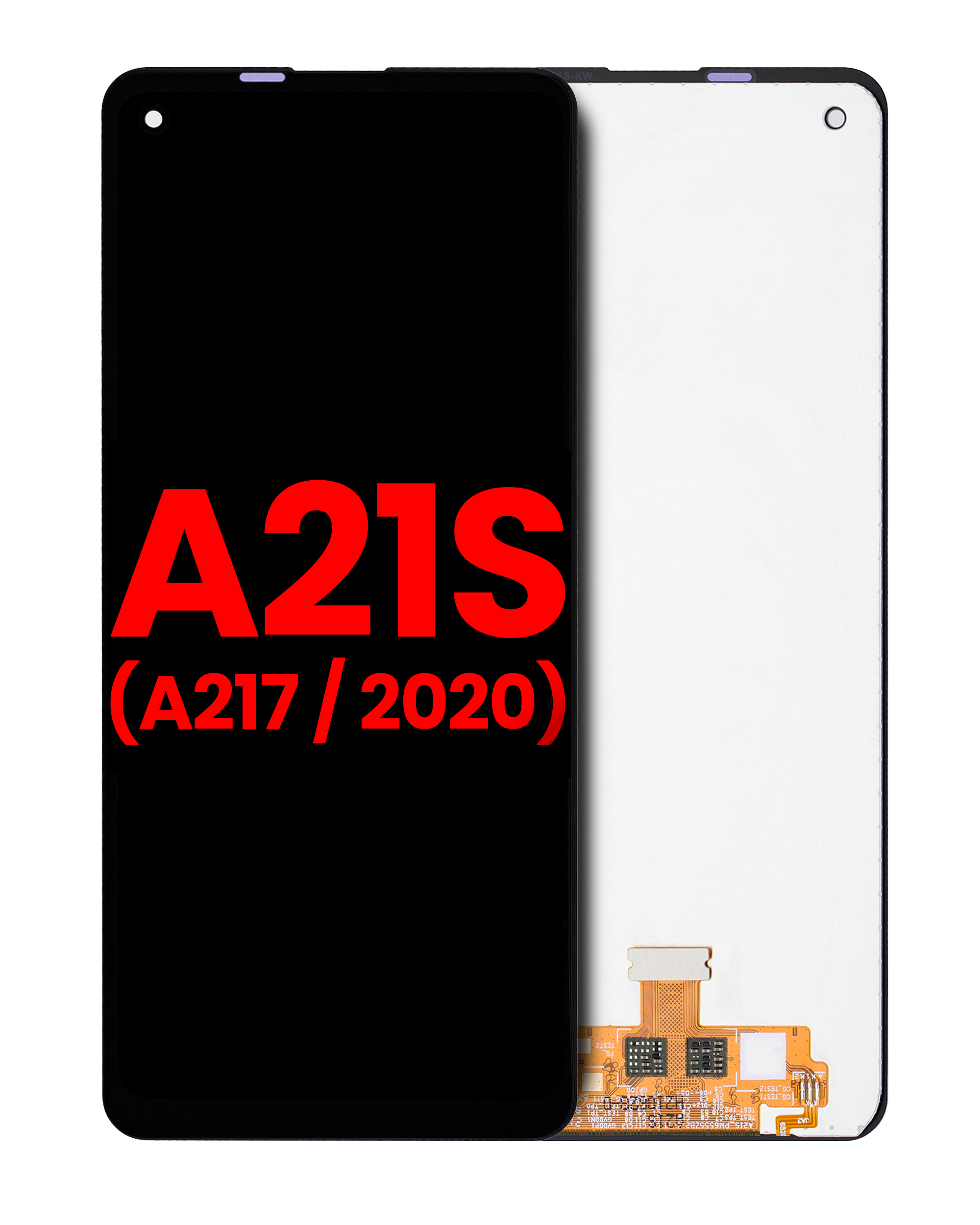 LCD-Display ohne Rahmen für Samsung Galaxy A21s A217 Aftermarket Plus
