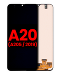 OLED-Display ohne Rahmen für Samsung Galaxy A20 (A205) Aftermarket Plus