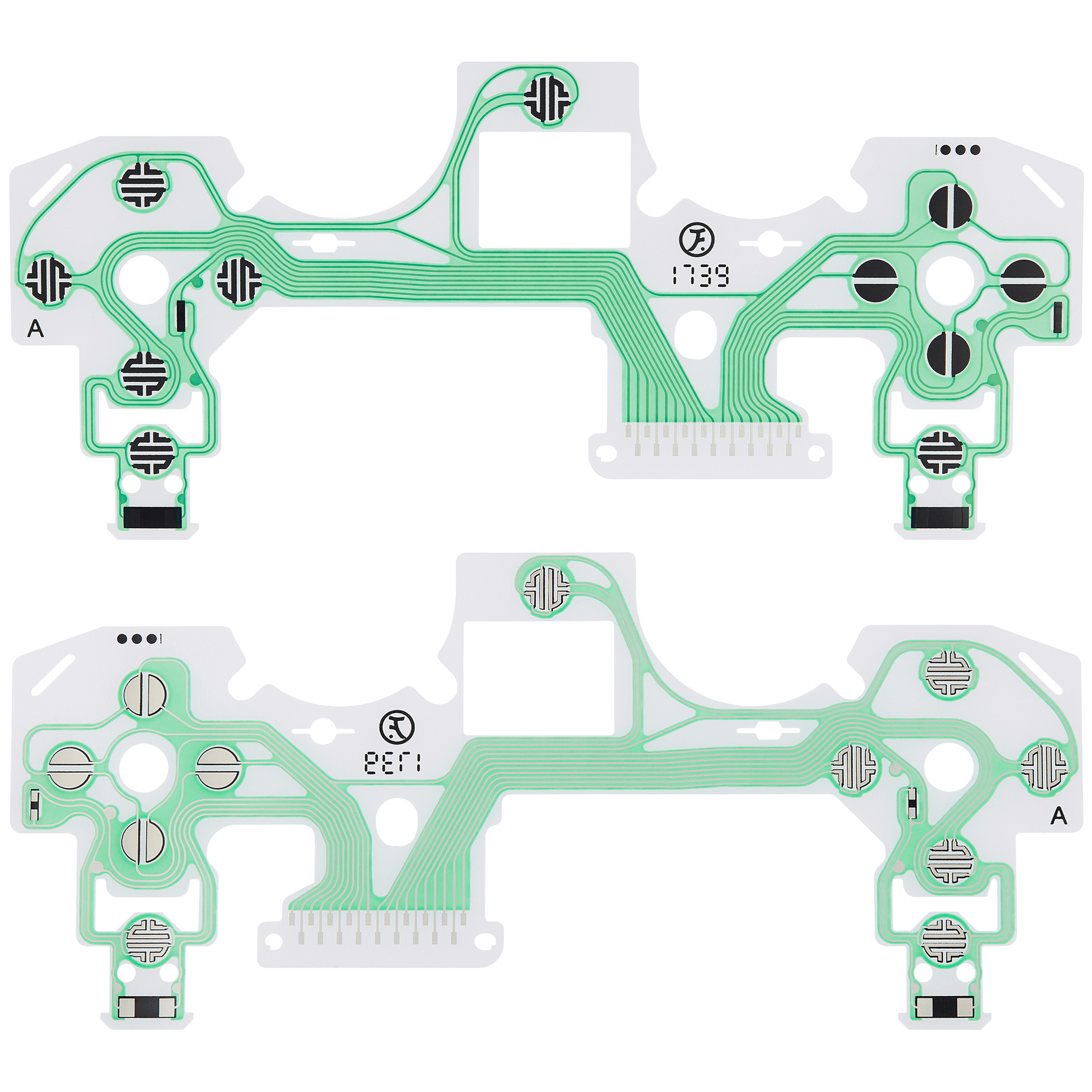 Leitfähiger Button-Film für PS4 Slim/Pro Controller V3 JDM-050/055