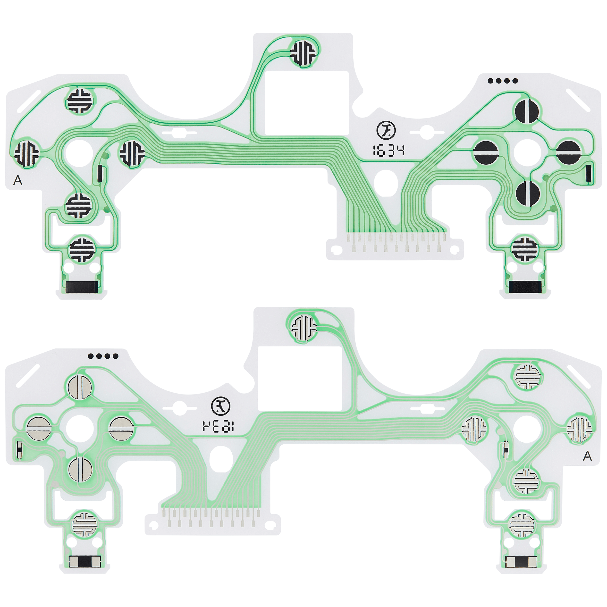 Leitfolie Tastenfeld-Flachbandkabel für PlayStation 4 Controller (JDM-040)