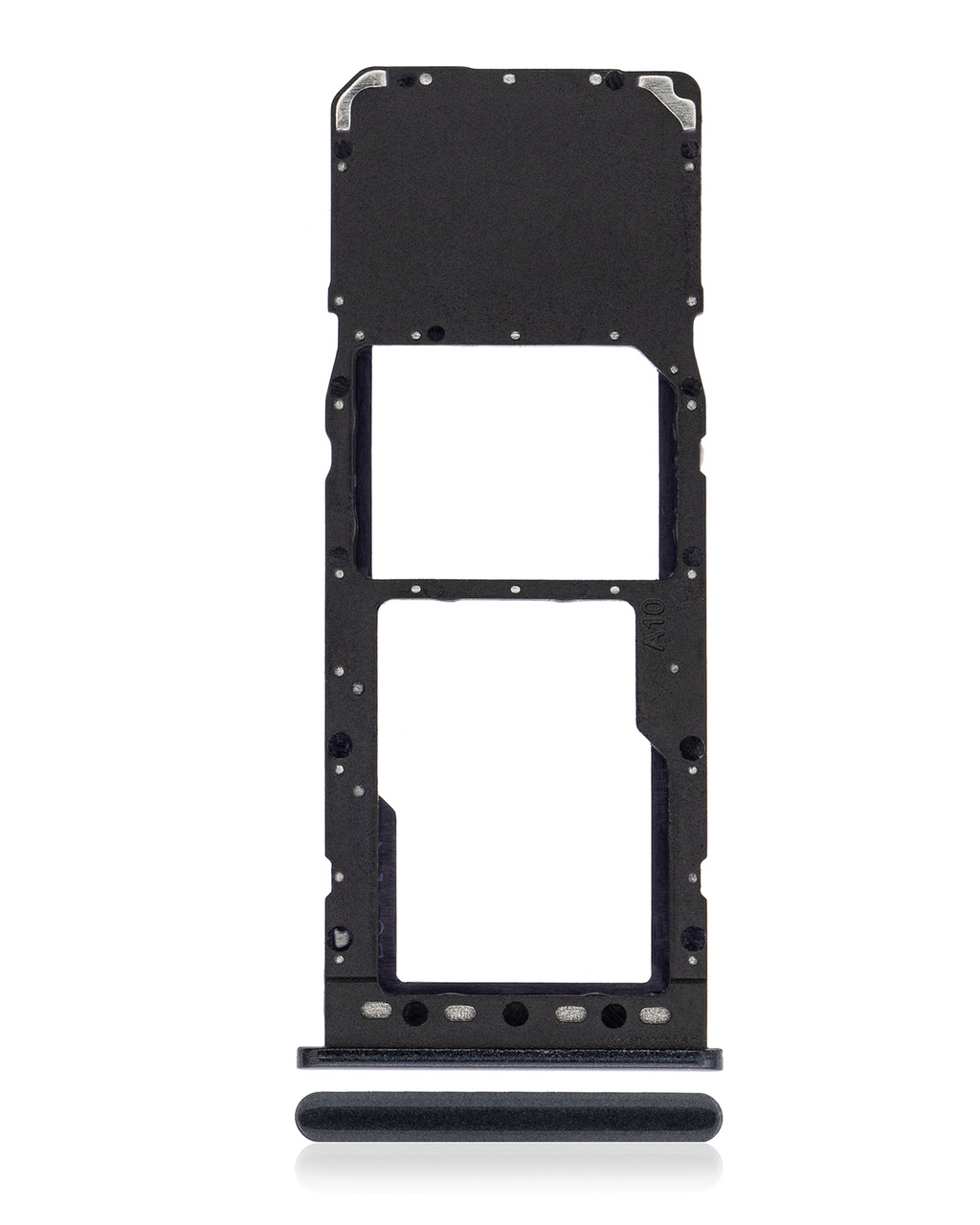 Single SIM-Kartenfach für Samsung Galaxy A10 (A105 / 2019) (Schwarz)