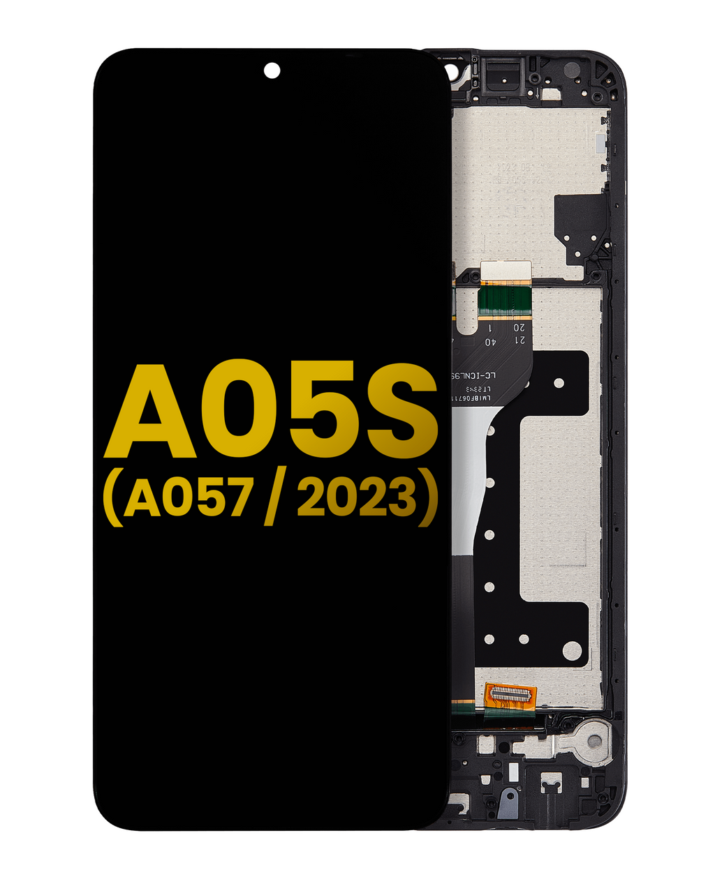 LCD Display with Frame for Samsung Galaxy A05s (A057 / 2023) (Refurbished) (All Colours)