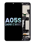 LCD-Display mit Rahmen Samsung Galaxy A05s (A057) Service Pack Schwarz