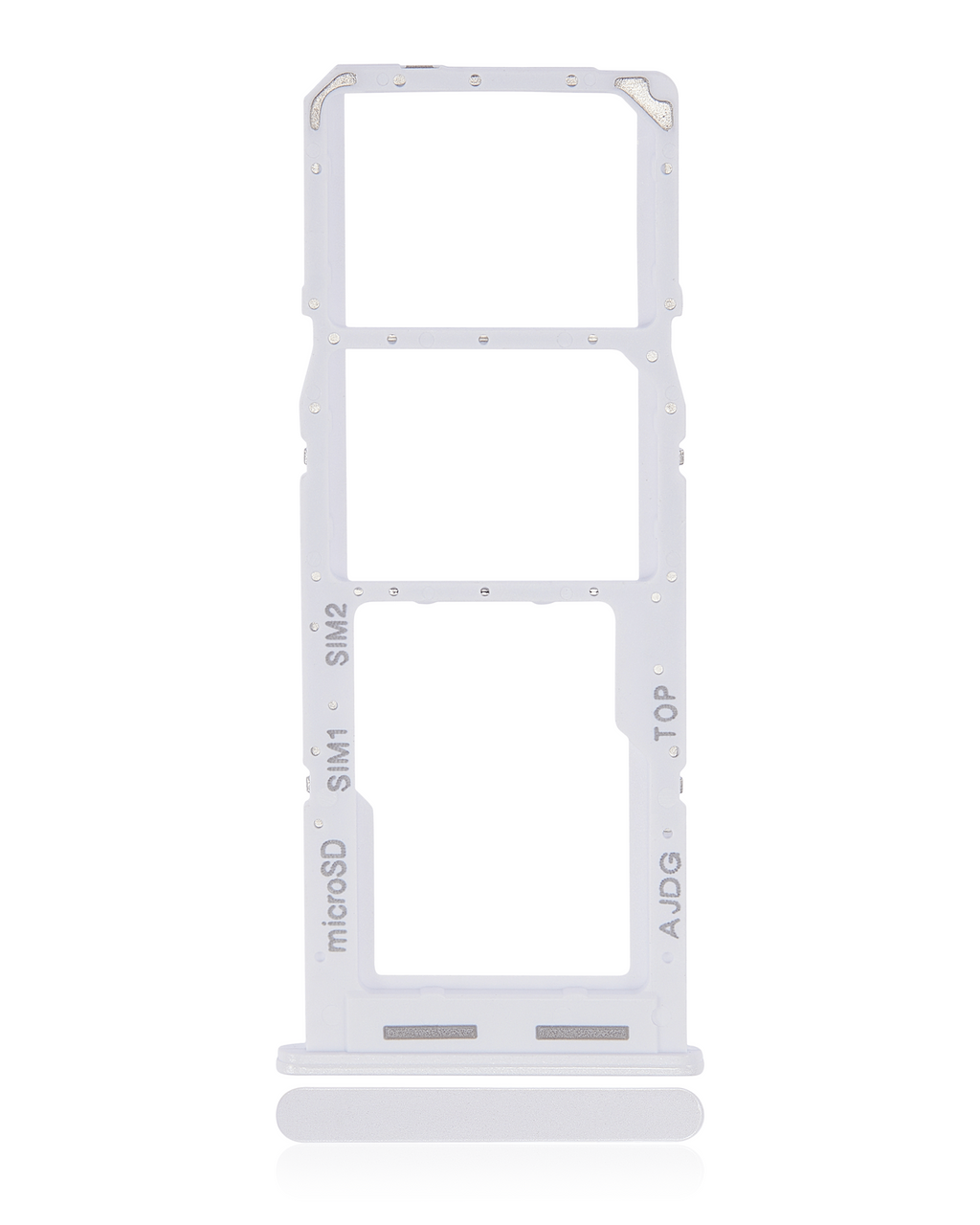Dual SIM Card Tray for Samsung Galaxy A04S (A047 / 2022) (White)